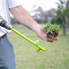 Load image into Gallery viewer, SodPods® Centipede Grass Plugs with Power Planter Auger and NutriPod® Plant Food