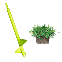 Load image into Gallery viewer, SodPods® Zoysia Grass Plugs with Power Planter Auger and NutriPod® Plant Food