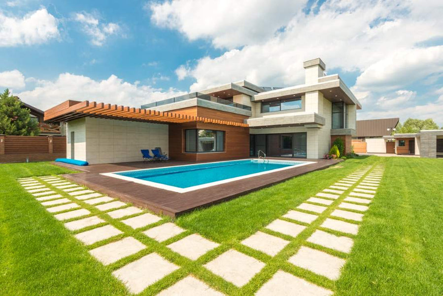 Poolside Lawn Getting Trampled? Plug It Back to Life