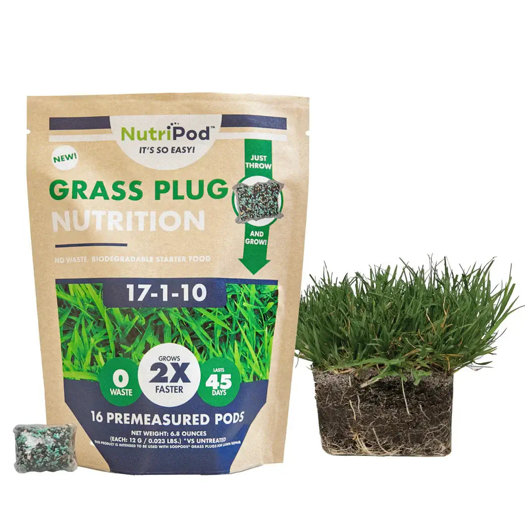 Bermuda Grass Plugs & NutriPod Fertilizer Pack | SodPods®