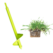 Load image into Gallery viewer, SodPods® Centipede Grass Plugs with Power Planter Auger and NutriPod® Plant Food
