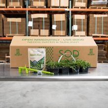 Load image into Gallery viewer, SodPods® Centipede Grass Plugs with Power Planter Auger and NutriPod® Plant Food
