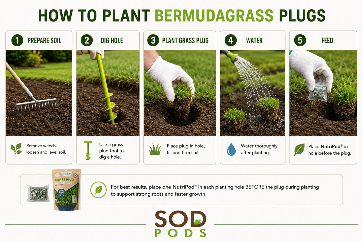 how-to-plug-bermudagrass