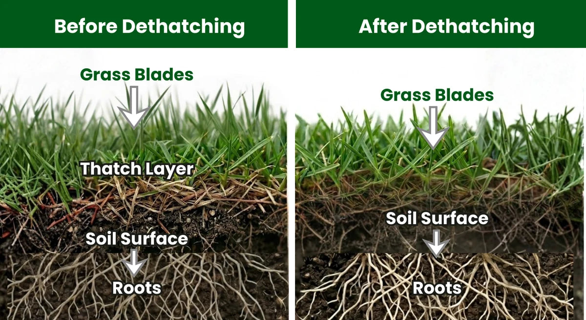 lawn-thatch-before-and-after-comparison
