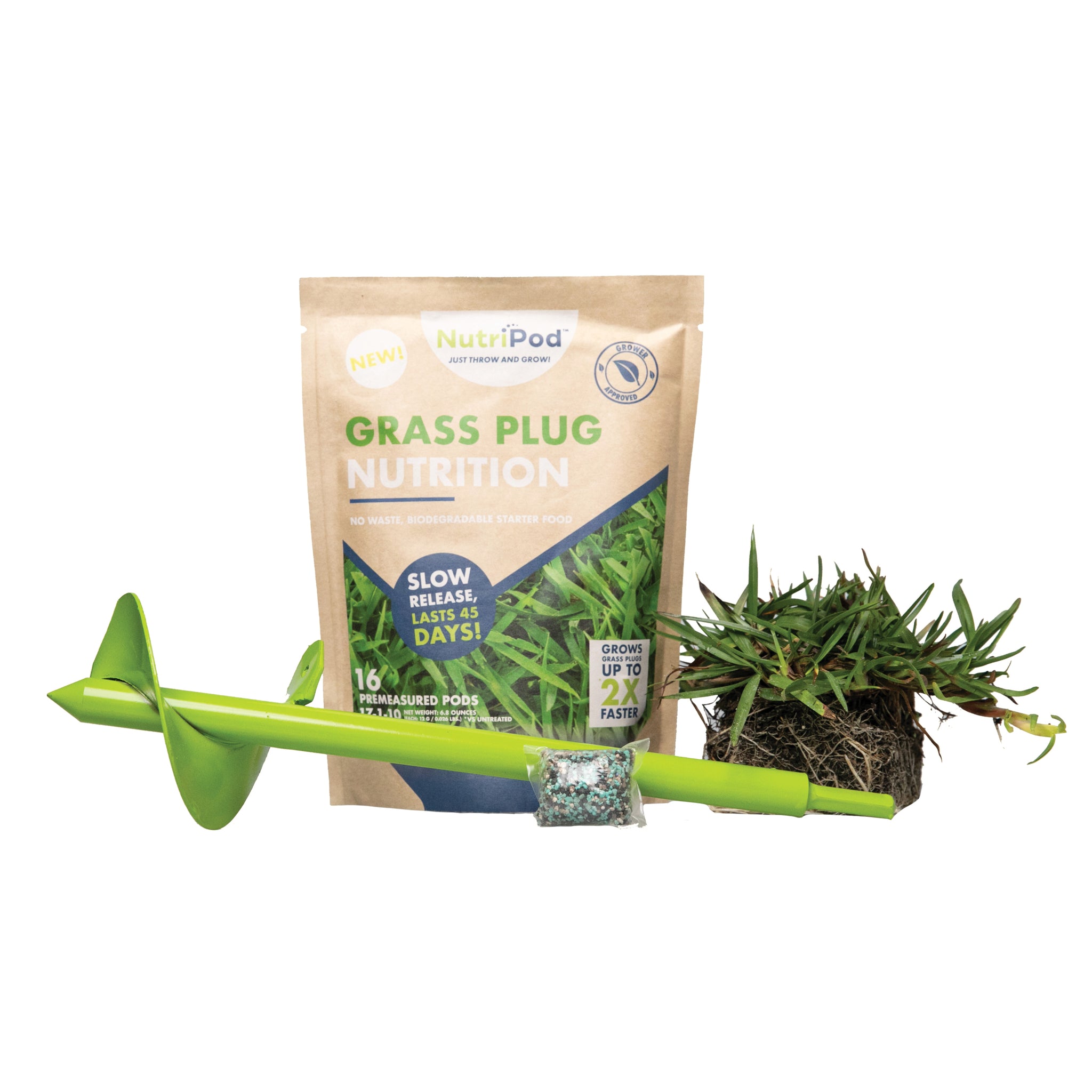 herbicide plugs Centipede Grass Plugs & Tools and Fertilizer Pack