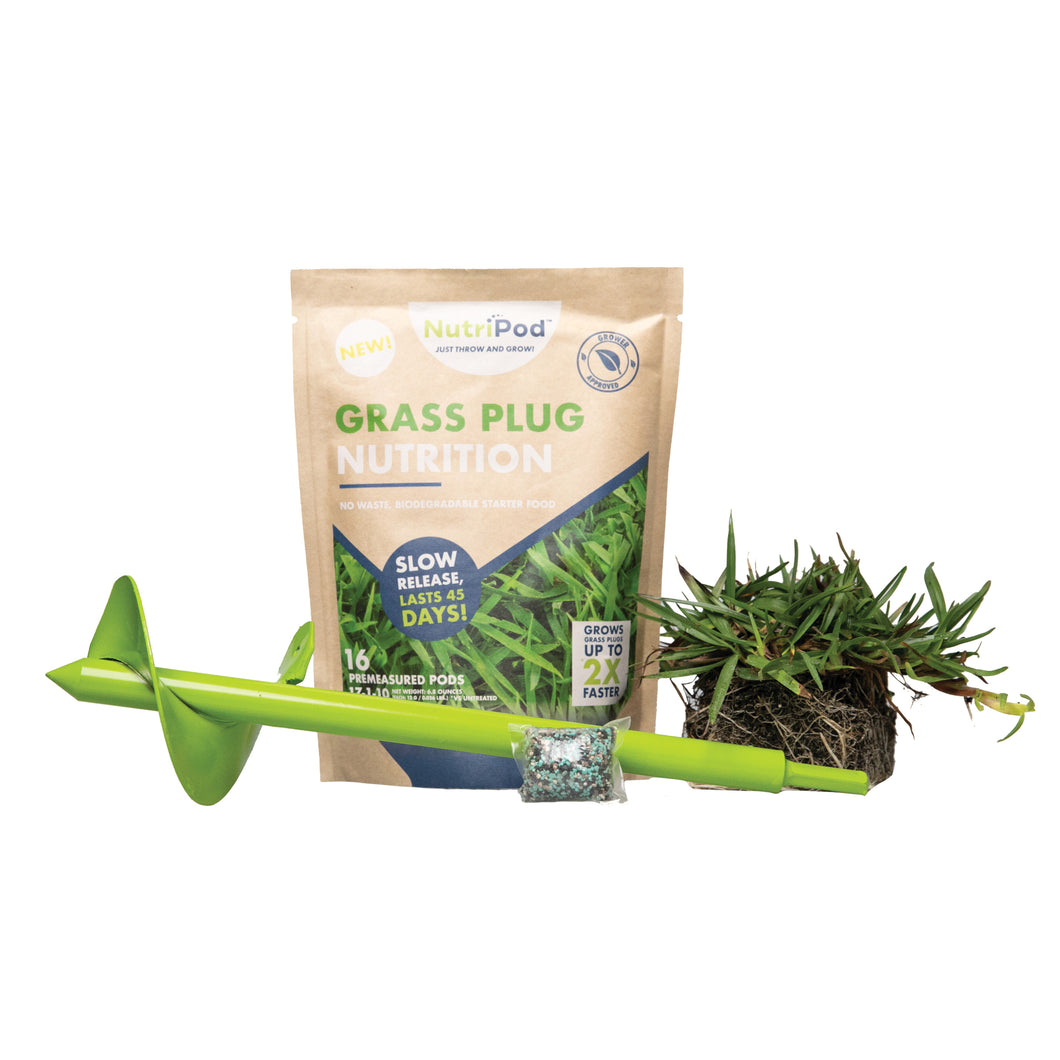 Versatile 15-pack grass plugs